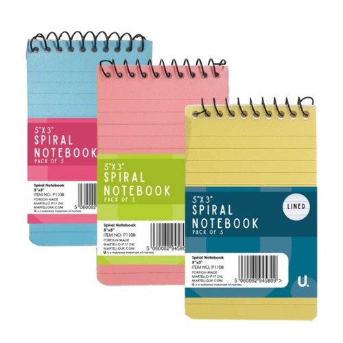 Spiral notebooks pack for - spiral,