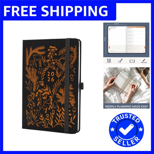 Portable 2026 diary - 2026, fabric
