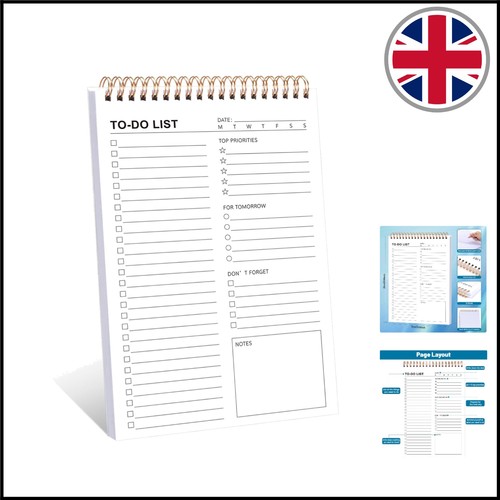 Undated daily planner notebook - undated,