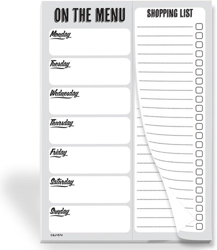 Weekly planner notepad size - weekly,