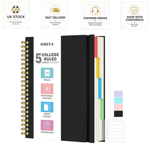Black notebook with - black,