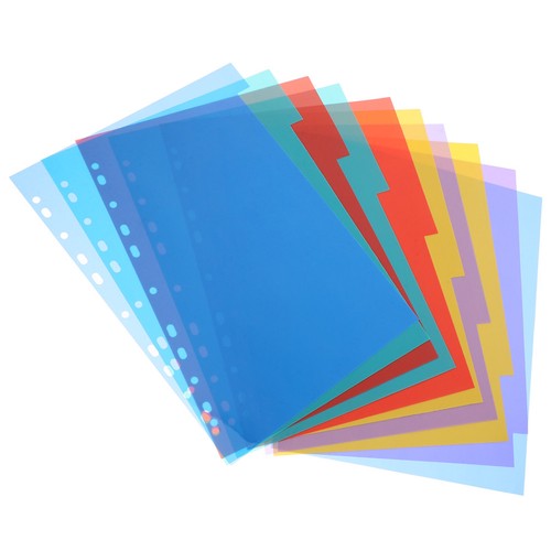 Pcs folder dividers - 10,