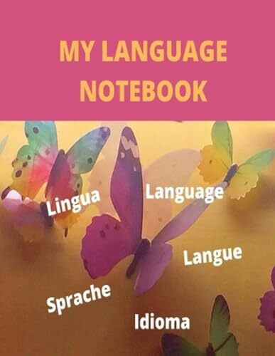 Language notebook ruled 6 - notebook:,