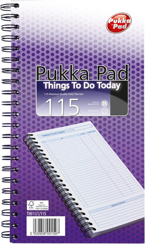 Things today note pad - to-do,