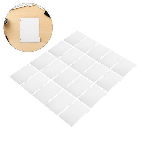 White loose leaf - loose, notebook