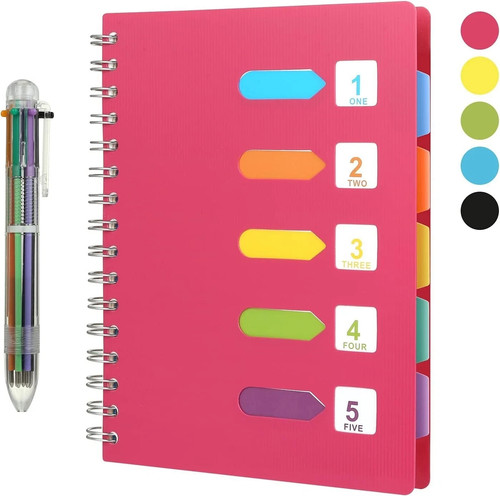 Subject spiral notebook - 5,