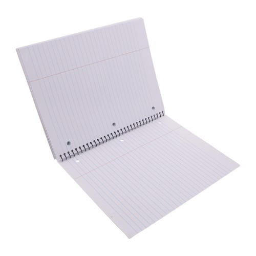 Subject notebook with sections - subject,