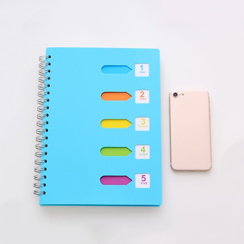 Notepad with sections - ,