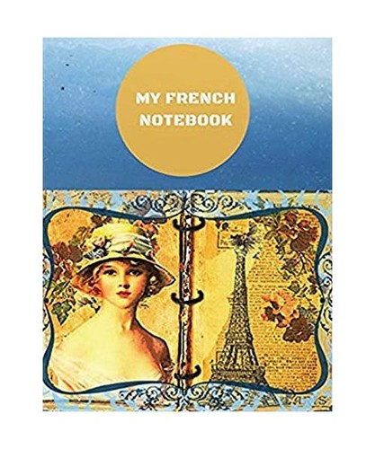 French notebook ruled 6 - my, notebook: