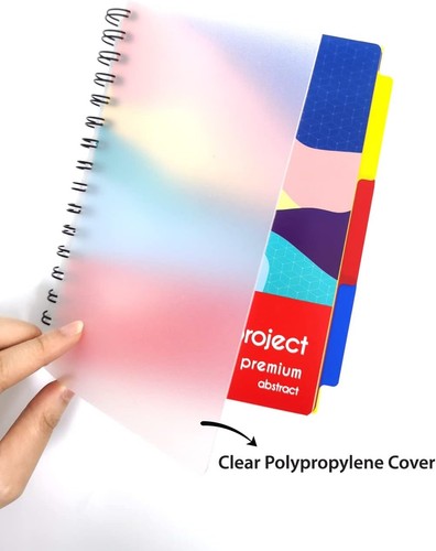 Modern ruled project book - modern,